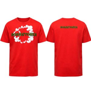 Bornstoner White Smoke Orange Tee-shirt